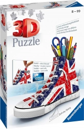 Ravensburger puzzle 3D basket avec drapeau britannique, 112 pièces