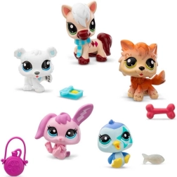 Hasbro Littlest Pet Shop coffret hivernal d’animaux 5 pcs