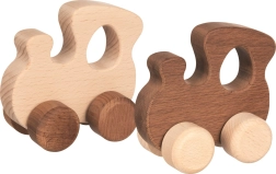 Petite locomotive en bois Goki