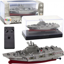 Bateau électrique RC télécommandé Argent 15 cm