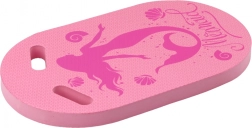 Planche de natation en mousse motif sirène rose