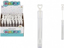 Mini flacon de bulles en gel 5 ml blanc – bulles de mariage et de fête