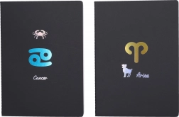 Carnet ligné Zodiac 18,5×25,5 cm