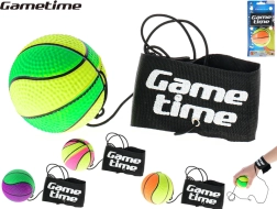 Balle d’entraînement Gametime sur élastique 6 cm avec sangle de poignet