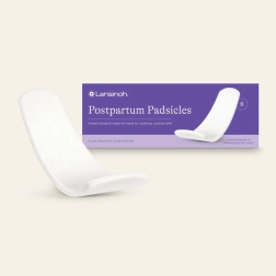 Lansinoh compresses rafraîchissantes post-partum aux herbes, 8 pcs