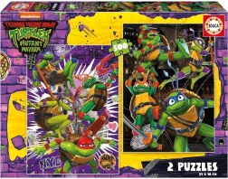 Puzzle Tortues Ninja 2×500 pièces