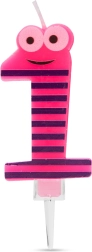 Bougie d'anniversaire chiffre 1