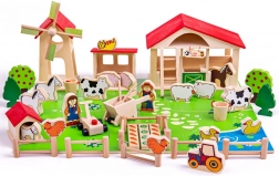 Grande Ferme en Bois Bigjigs Toys