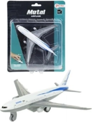 Avion en métal à rétrofriction 14 cm