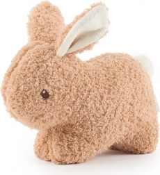 Bieco lapin en peluche avec petite carotte bruissante pour bébés