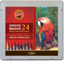Crayons artistiques Progresso Aquarell 24 pcs