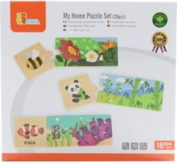 Puzzle Animaux Divertissement Logique VIGA
