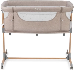 Lit bébé MoMi SMART BED 4-en-1 beige