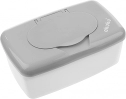 Boîte pour lingettes humides Akuku grise