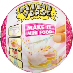 MGA Miniverse Mini Food – mini nourriture à assembler, série 3