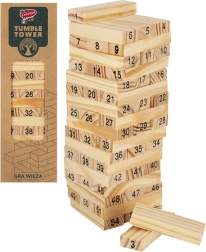 Tour en bois – jeu de société pour enfants et adultes