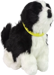 Chien en peluche interactif Border Collie – il aboie et remue la queue