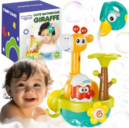 Woopie Baby jouet de bain girafe avec verseur et ventouse