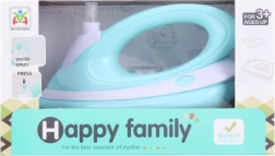 Fer à repasser en plastique pour enfants à piles avec pulvérisateur d’eau