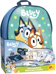 bluey école de dessin – kit créatif en sac à dos