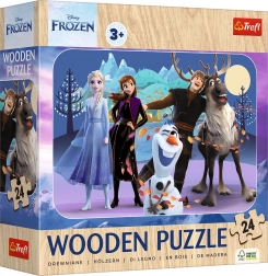 Puzzle en bois Le Royaume de Glace 24 pièces