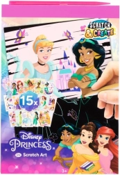 livre d’images à gratter DISNEY princesses A5