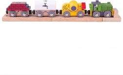 Bigjigs Rail train de construction en bois