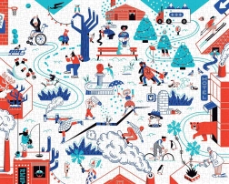 Puzzle d’hiver 1000 pièces