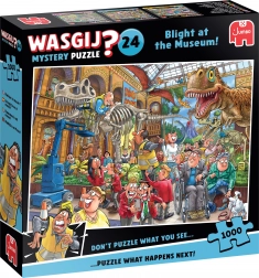 Puzzle JUMBO WASGIJ Mystery 24: Moisissure au musée 1000 pièces