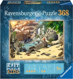 ravensburger exit puzzle kids aventure pirate 368 pièces