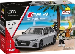 Set de construction COBI Audi RS4 Cycling Madness à l'échelle 1:35