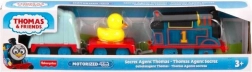 thomas & friends locomotive motorisée thomas agent secret avec wagon