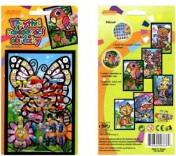 Image autocollante scintillante 15 x 10 cm