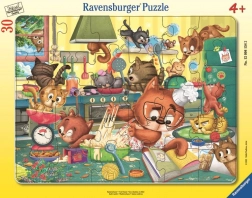 Ravensburger puzzle Folie féline 30 pièces