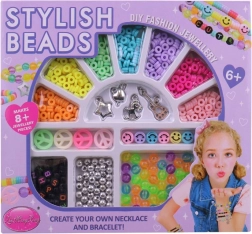 Set créatif de perles avec accessoires pour enfants