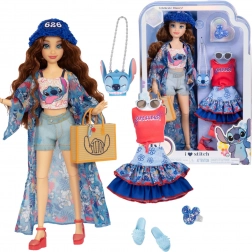 Poupée mannequin Disney ILY 4Ever style STITCH avec set d’accessoires 30 cm