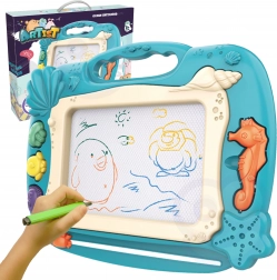 Woopie tableau magnétique avec motif océan - vert