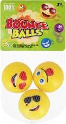 Set de 3 balles en caoutchouc