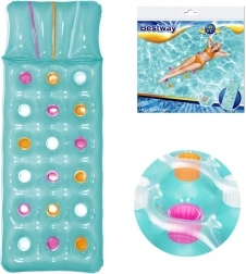 Bestway matelas gonflable de piscine avec oreiller 188 × 71 cm – Coussin