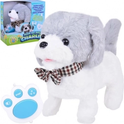 Chien en peluche interactif Charlie avec télécommande