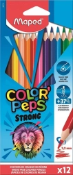 Crayons de couleur Maped Color'Peps Strong - ensemble de 12 pièces