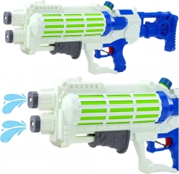 Grand pistolet à eau à double jet 1250 ml, 74 cm