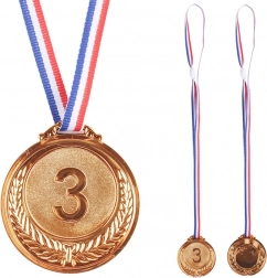 Médaille de bronze troisième place prix sportif