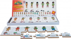 Just Jigsaws Habillage - puzzle en bois pour enfants