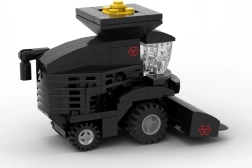 Brixies Plus Massey Ferguson Ideal Mini – moissonneuse-batteuse, 111 pièces