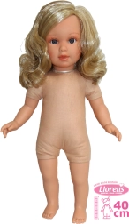 Poupée réaliste Lucia 40 cm avec corps en tissu doux