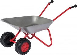 Brouette de jardin pour enfants Rolly Toys, métallique à deux roues