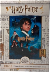 Mini puzzle HARRY POTTER – L’École des sorciers, 50 pièces