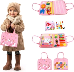 Livre sensoriel d’activités Licorne 1 de 2Kids Toys