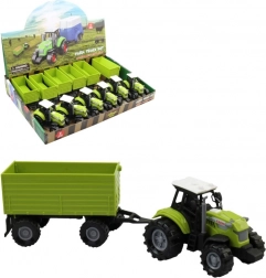 Tracteur avec remorque avec lumière et son